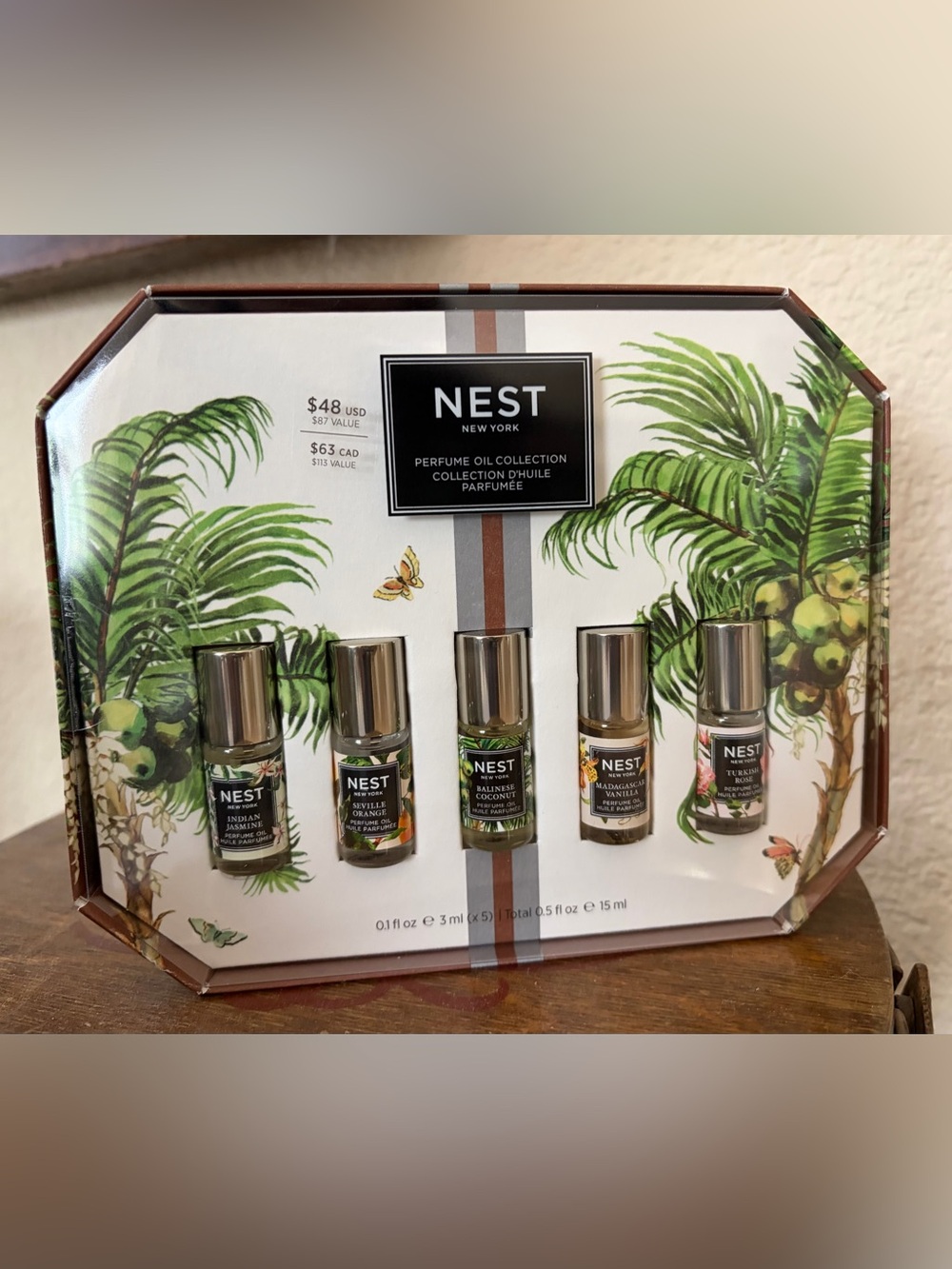 NEW Nest New York Perfume Oil Discovery Collection Set 5 Pc set